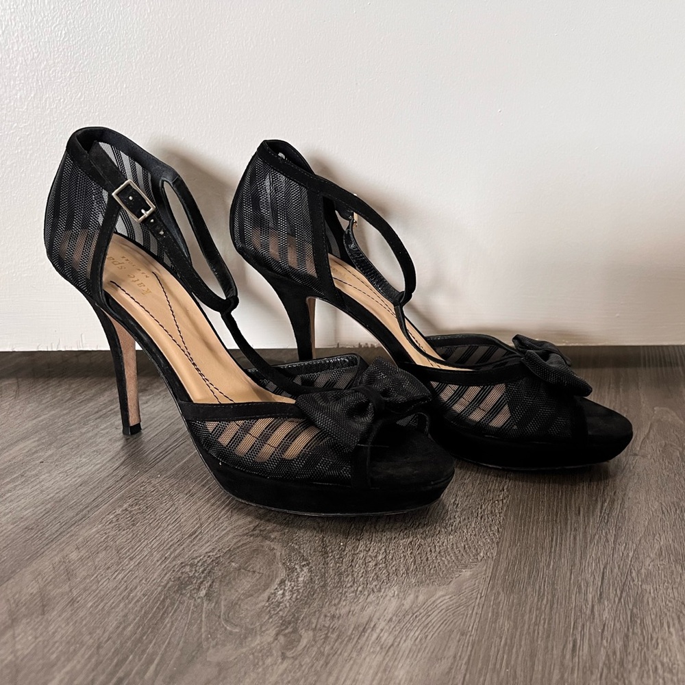 Kate Space Elegant Black Women's Heels